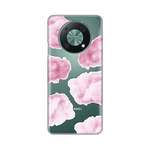 Silikonska maska / futrola print ultra tanka za Huawei Nova Y90 Pink Clouds.