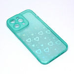 Maska / futrola Heart Color IMD za iPhone 14 Pro Max 6.7 mint.