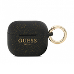Maska / futrola Guess Airpods 3 Glitter crna (GUA3SGGEK).