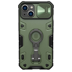 Maska / futrola Nillkin CamShield Armor Pro Magnetic za iPhone 14 zelena.