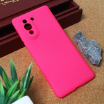 Silikonska maska / futrola Teracell Giulietta za Huawei Nova 10 mat pink.