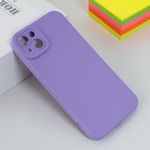 Maska / futrola Silikon color za iPhone 14 Plus ljubicasta.