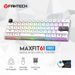 Tastatura Mehanicka Gaming Fantech MK857 RGB Maxfit61 FROST Space Edition (Blue switch).