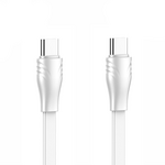 Data kabl LDNIO LC131-C 65W Type C na Type C beli 1m.