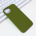 Maska / futrola Summer color za iPhone 14 Plus maslinasto zelena.