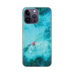 Silikonska maska / futrola print za iPhone 14 Pro Max 6.7 Marbel Sky.