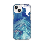 Silikonska maska / futrola print za iPhone 14 Blue Marble.