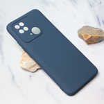 Maska / futrola Nano Silikon za Xiaomi Redmi 10C tamno plava.