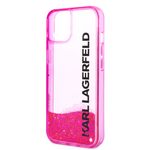 Maska / futrola Karl Lagerfeld Hc Liquid Glitter Elong za iPhone 11 6.1 pink ( KLHCN61LCKVF).