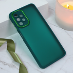 Maska / futrola Shining Camera za Samsung A135 Galaxy A13 4G tamno zelena.