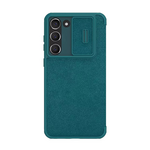 Maska / futrola Nillkin Qin Pro (plain leather) za Samsung S916B Galaxy S23 Plus zelena.