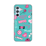 Silikonska maska / futrola print za Samsung A546B Galaxy A54 5G Love.