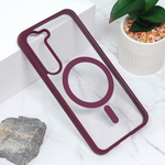 Maska / futrola Magsafe za Samsung S916B Galaxy S23 Plus ljubicasta.