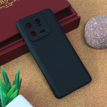Silikonska maska / futrola Teracell Giulietta za Xiaomi 13 Pro mat crna.