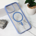 Maska / futrola Magsafe Shining Camera za iPhone 15 Pro Max 6.7 plava.