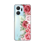 Silikonska maska / futrola print ultra tanka za Huawei Honor X7a Wild Roses.