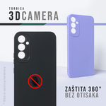 Maska / futrola 3D Camera za Samsung A165F Galaxy A16 5G ljubicasta.