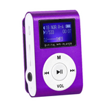 MP3 player LWD nano LCD displej 8GB ljubicasti.