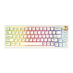 Tastatura gejmerska mehanicka bezicna MAXFIT67 MK858 space edition (Kaith box beli switch) FANTECH (MS).