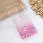 Silikonska maska / futrola Glitter za Huawei Honor 200 Lite roze.