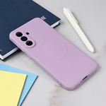 Silikonska maska / futrola Teracell Giulietta Magsafe za Samsung A566 Galaxy A56 5G ljubicasta.