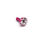 Kapica slušalice 3,5 mm charm velika pink.