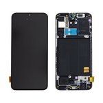 LCD displej za Samsung A405/Galaxy A40 + touchscreen + frame crni CHO.