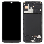 LCD displej za Samsung A307/Galaxy A30s + touchscreen + frame crni OLED.