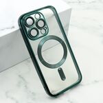 Maska / futrola CAMERA PROTECT MagSafe za iPhone 15 Pro (6.1) zelena (MS).