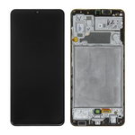 LCD displej za Samsung A325/Galaxy A32 2021 + touchscreen + frame crni Service Pack original/GH82-25566A.