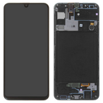 LCD displej za Samsung A307/Galaxy A30S + touchscreen + frame crni Service Pack original/GH82-21190A.