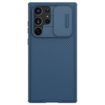 Maska / futrola Nillkin CamShield Pro za Samsung Galaxy S22 Ultra 5G plava.