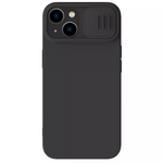 Maska / futrola Nillkin CamShield Silky za iPhone 15 Plus crna.