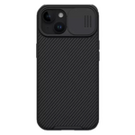 Maska / futrola Nillkin CamShield Pro za iPhone 15 Plus crna.