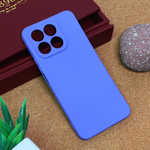 Silikonska maska / futrola Teracell Giulietta za Huawei Honor X8a mat ljubicasta.