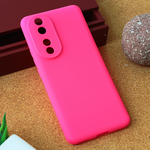 Silikonska maska / futrola Teracell Giulietta za Huawei Honor 90 mat pink.