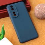 Silikonska maska / futrola Teracell Giulietta za Huawei Honor 90 mat tamno plava.