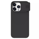 Maska / futrola Nillkin CamShield Silky za iPhone 15 Pro Max 6.7 crna.