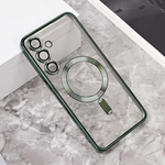 Maska / futrola Magsafe Lux za Samsung S721B Galaxy S24 FE zelena.
