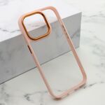 Maska / futrola ELEGANT EDGE za iPhone 14 Pro (6.1) roze (MS).