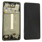 LCD displej za Samsung A336/Galaxy A33 5G + touchscreen + frame crni A+ OLED.
