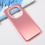 Maska / futrola providna za Xiaomi Redmi Note 14 Pro 5G roze.