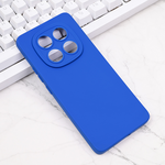Maska / futrola Silikon Pro Camera za Xiaomi Redmi Note 14 Pro Plus 5G plava.