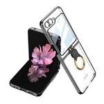 Maska / futrola RING LINES za Samsung F741B Galaxy Z Flip 6 5G crna (GKK case) (MS).
