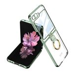 Maska / futrola RING LINES za Samsung F741B Galaxy Z Flip 6 5G zelena (GKK case) (MS).