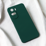 Maska / futrola Teracell Soft Velvet za Huawei Honor 90 Lite tamno zelena.