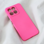 Maska / futrola Teracell Soft Velvet za Huawei Honor X8a pink.