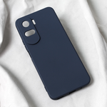 Maska / futrola Teracell Soft Velvet za Huawei Honor 90 Lite tamno plava.