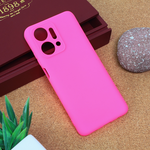 Silikonska maska / futrola Teracell Giulietta za Huawei Honor X7a mat pink.