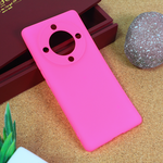 Silikonska maska / futrola Teracell Giulietta za Huawei Honor Magic 5 Lite mat pink.
